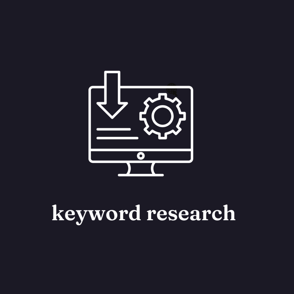  Keyword Research which is part of seo